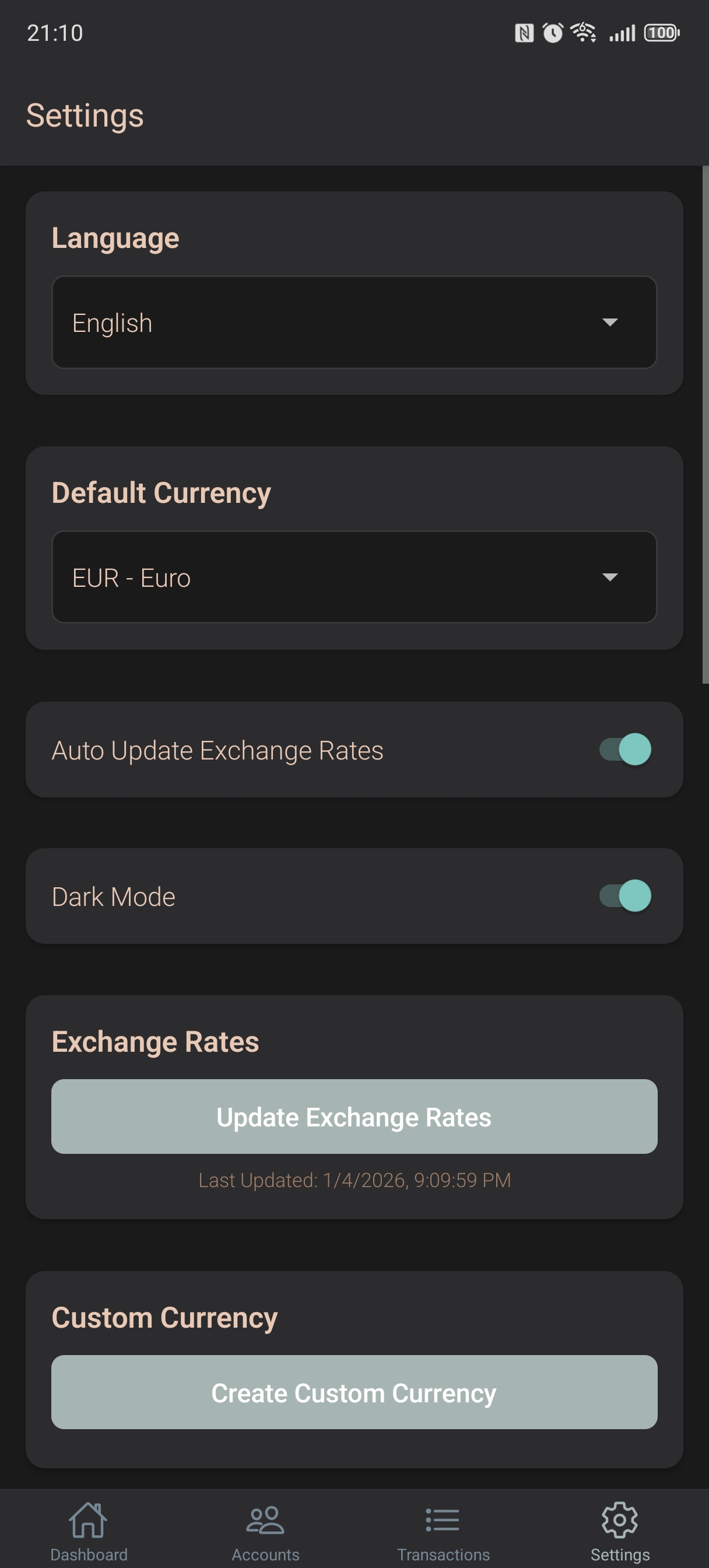 LedgerWell Screenshot 4